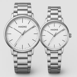 Đồng hồ đôi Haoke chính hãng – thiết kế tối giản, sang trọng